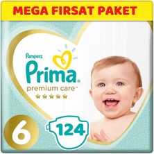 Prima Premium Care Beden:6 (13+ Kg) Extra Large 124'LÜ