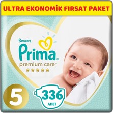 Prima Premium Care Bebek Bezi Beden:5 (11-16 Kg) Junior 336'LI