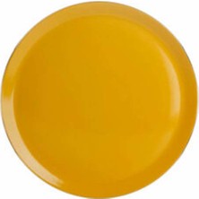 Porland Morocco Sarı Düz Tabak 32 cm