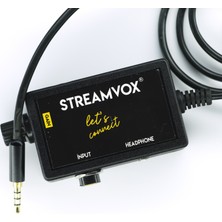 Streamvox M1/g Yayın Gain Kontrollü Sinyal Kablosu
