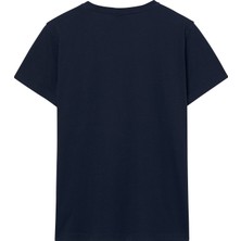 Gant Erkek Lacivert Regular Fit T-Shirt 234100.433