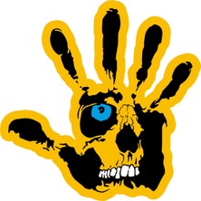 Sticker Atölyesi Kurukafa Sticker - 13169