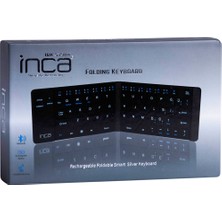 Inca IBK-579BT Katlanabilir Şarjlı Bluetooth Klavye