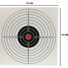 Asg Mukavva Hedef Kağıdı 100'LÜ Paket