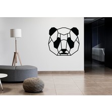 Newnow Dekorasyon Panda Ahşap Duvar Tablosu