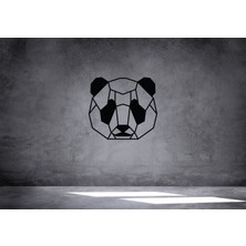 Newnow Dekorasyon Panda Ahşap Duvar Tablosu