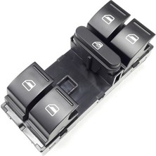 Mcar Volkswagen Passat B6 Sol Cam Düğmesi Cam Kilitli (2006 - 2010) 1K4959857A