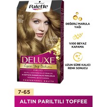 Palette Deluxe 7-65 Altın Parıltılı Toffee x 2 Adet