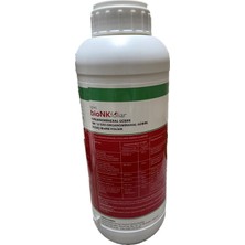 İgsaş Bionk Foliar Organik Karışımlı Bahçe Çiçek Bitki Besini Azot Fosfor Nklı Sıvı Organomineral Gübre 1 Lt