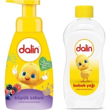 Dalin Köpük Sabun Orman Meyveleri 200 ml + Dalin Bebek Yağı 300 ml