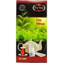 Tea Time  Çay Demleme Poşeti Çay Filtresi Kullan At 2 Paket 52'li