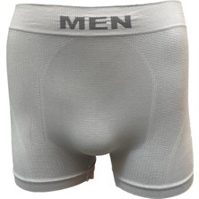 Elite Life 6 Adet Gri Renk Dikişsiz Boxer