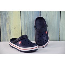 Sonimix Ceox Beyaz Kırmızı Lacivert Unisex Sabo Terlik