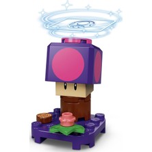 LEGO Super Mario 71386 Character Pack 2: 7.Poison Mushroom (Kapalı Paket 1 Adet Minifigür)