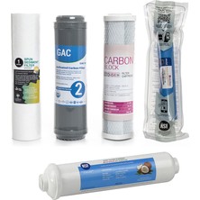 Sulook Açık Kasa Su Arıtma Cihazlarına Uyumlu 5'li Filtre Seti Lg Membranlı