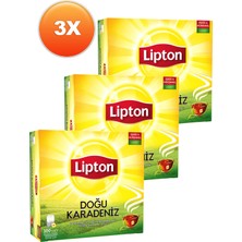 Lipton Doğu Karadeniz Bardak Poşet Çay 100 x 2 Gr. Üçlü Set