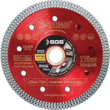 Sgs Turbo Elmas Kesme Hassas Ince Testere 180MM