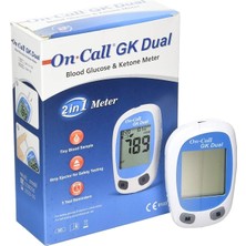 On Call Gk Dual Keton Ölçüm Cihazı + Keton Ölçüm Stribi 25 Test