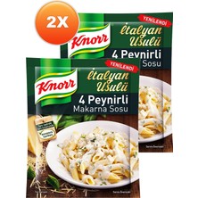 Knorr Dört Peynirli Makarna Sosu 50 Gr. Ikili Set