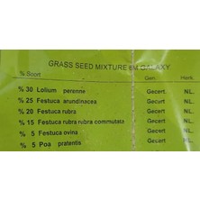 Grass  7 Günde Çimlenen Üzerine Basılabilir 6'lı Karışım Çim Tohumu