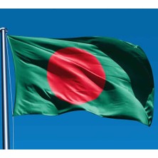 Fors Bayrak Bangladeş Gönder Bayrağı Raşel Kumaş 50 x 75 cm
