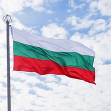 Fors Bayrak Bulgaristan Gönder Bayrağı Raşel Kumaş 100 x 150CM