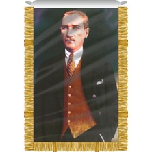 Rekbay Atatürk Flaması Posteri Saçaklı No:2 100 x 150 cm