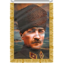 Rekbay Atatürk Flaması Posteri Saçaklı No:7 50 x 75 cm