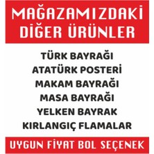 Rekbay Kelime-I Tevhid Bayrağı Saçaklı 100 x 150 cm Yeşil