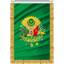Rekbay Osmanlı Sancak Bayrağı Saçaklı 70 x 105 cm Yeşil