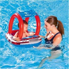 Bestway Araba Şeklinde Gölgelikli Bebek Botu - Baby Float 34093