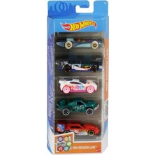 Hot Wheels Hot Wheels Beşli Araba Seti Hw Design Lab