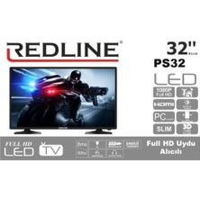 Redline PS32 32" 81 Ekran Uydu Alıcılı HD LED TV