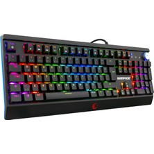 Rampage KB-R103 Extreme RGB Outemu Blue Switch Oyuncu Klavyesi