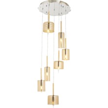 Avonnı AV-60043-7KT Krom Kaplama Modern Avize E14 Metal Cam 45CM