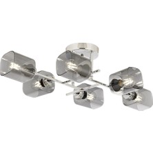 AVONNI AR-60271-6K Krom Kaplama Modern Avize E27 Metal Cam 80x40cm