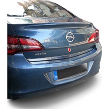 Blueoto Opel Astra J Sedan ( 2012-2018) Krom Bagaj Alt Çıtası Paslanmaz Çelik