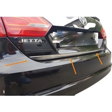 Blueoto Vw Jetta ( 2011-2014 )Krom Bagaj Alt Çıtası Paslanmaz Çelik