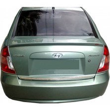 Blueoto Hyundai Accent Era (2005-2011 )Krom Bagaj Alt Çıtası Paslanmaz Çelik