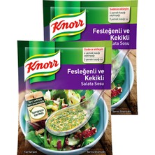 Knorr Salata Sosu Fesleğenli ve Kekikli 5 x 10 gr - 2'li  Set