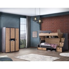 Setay Ranza, Doğa Ranza Karyola + 3 Kapılı Dolap