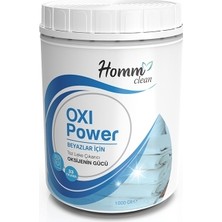 Homm Bitkisel Homm Clean Oxi Power Konsantre Toz Leke Çıkarıcı Deterjan 1000 gr
