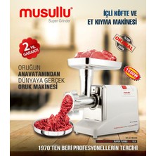 Musullu 1800W Et Kıyma Makinesi