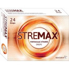 Santasya Stremax Pastil Portakala ve Vitamin C 24 Adet Pastil