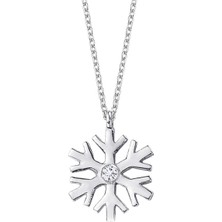 Altın Sepeti Pırlantalı Minik Kartanesi Hayalet Zincir Altın Kolye AS79PKL