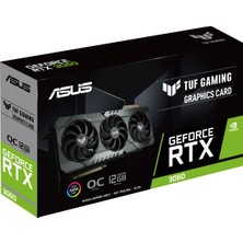 Asus Geforce TUF-RTX3060-O12G-GAMING 12GB Gddr6 192BIT  Oc 2xhdmı 3xdp Ekran Kartı