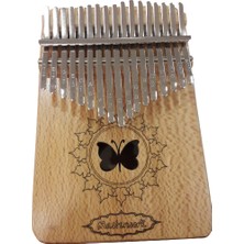 Masterwork Kalimba 17 Tuşeli + Çekiç +Stiker + Kılıf + Eğitim Metodu