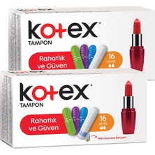 Kotex Tampon Mini 16'lı 2'li Set