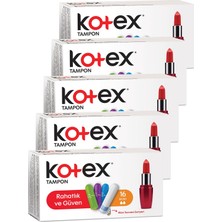 Kotex Tampon Mini 16'lı 5'li Set