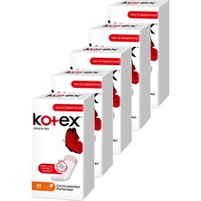 Kotex Ince Günlük Parfümsüz Ped 34'lü 5'li Set